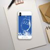 Coque de téléphone flexible mon ami Totoro bleu