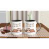 Mug 325 ml (11 oz) avec intérieur coloré paresseux
