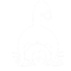 Sticker autocollant chat filou