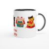 Mug  325 ml (11 oz) avec intérieur coloré Maneki neko à personnaliser