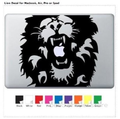 Decal - autocollant  Sticker MacBook lion Deco Sticker Store