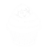 Sticker autocollant Dora cup cake