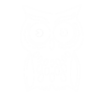 Sticker autocollant chouette hibou