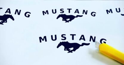 Lot de 4 stickers autocollants étriers de freins ford Mustang Deco Sticker Store