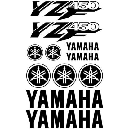 Kit Stickers autocollant moto Yamaha YZF 450 Deco Sticker Store
