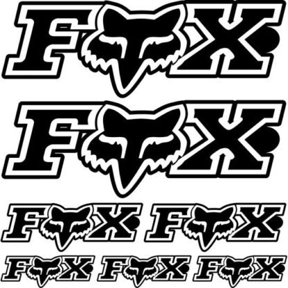 Kit sticker autocollants Fox Deco Sticker Store