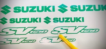 Kit stickers autocollant moto Suzuki SV 650 Deco Sticker Store