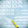 Kit stickers autocollants moto Honda CBR 900RR
