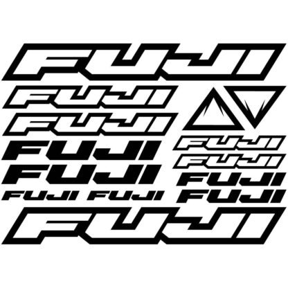 Kit stickers vélo mountain bike Fuji Deco Sticker Store