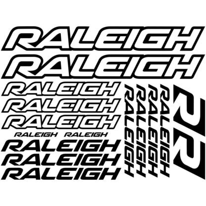 Kit stickers vélo mountain bike Raleigh Deco Sticker Store
