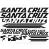 Kit stickers vélo mountain bike Santa Cruz