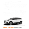 Lot de 2 stickers autocollants Peugeot 5008