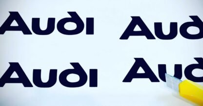 Lot de 4 stickers autocollants Audi étriers de frein Deco Sticker Store