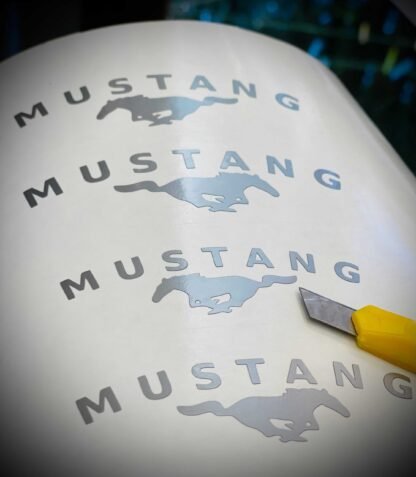 Lot de 4 stickers autocollants étriers de freins ford Mustang Deco Sticker Store