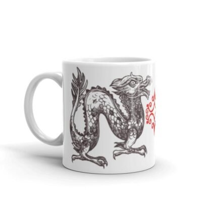 Mug Dragon Deco Sticker Store