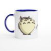Mug Totoro coeur avec intérieur coloré