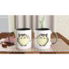 Mug Totoro coeur avec intérieur coloré