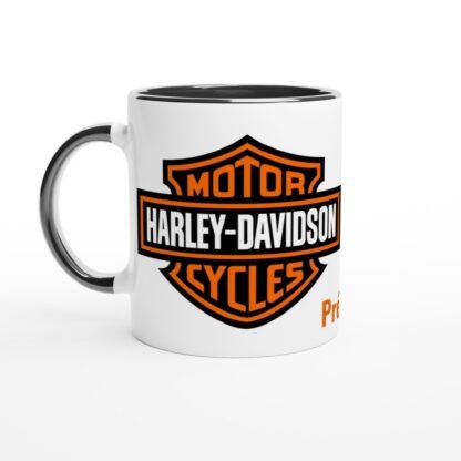 Mug en céramique blanche 325 ml (11 oz) Harley à personnaliser Deco Sticker Store