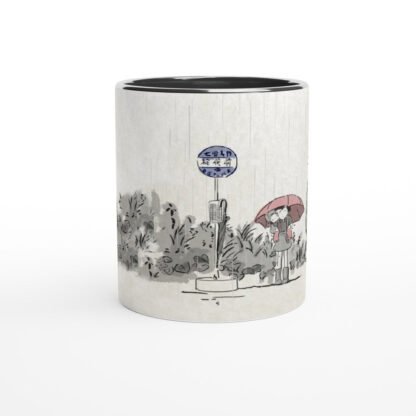 Mug en céramique blanche 325 ml (11 oz) avec intérieur coloré Deco Sticker Store