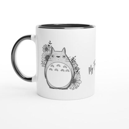 Mug en céramique blanche de 325 ml (11 oz) avec intérieur coloré