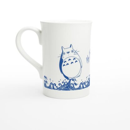 Mug en porcelaine blanche de 295 ml (10 oz) Totoro Deco Sticker Store