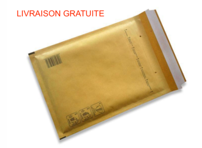 Pack CD MARRON - 100 x Enveloppes à bulles 200x175mm Deco Sticker Store