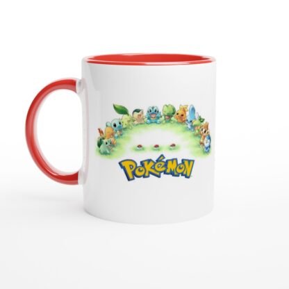 Pokémon Mug en céramique blanche 325 ml (11 oz) avec intérieur coloré Deco Sticker Store