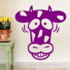 Sticker Autocollant Vache rigolote à personnaliser