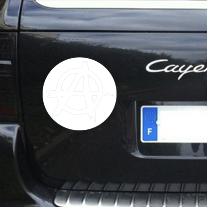 Sticker Jeune conducteur A anarchie Deco Sticker Store