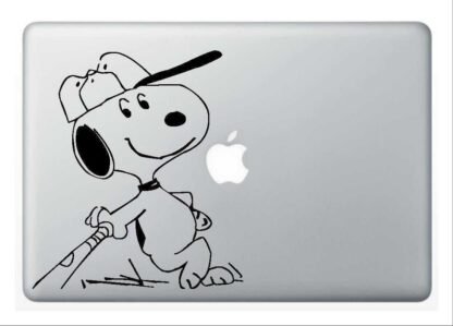 Sticker MacBook SNOOPY BASEBALL Deco Sticker Store