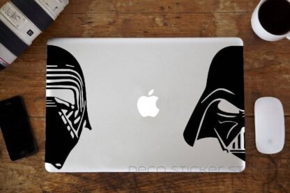 Sticker autocollant  Dark Vador et Kylo Ren pour MacBook Deco Sticker Store