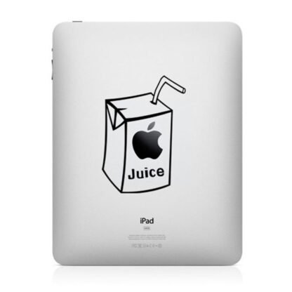 Sticker autocollant IPad Apple jus de pomme Deco Sticker Store