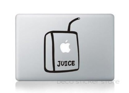 Sticker autocollant Juice Box Macbook Air et Macbook Deco Sticker Store