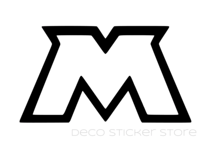 Sticker autocollant MBK  M modèle 2 taille et couleur au choix Deco Sticker Store