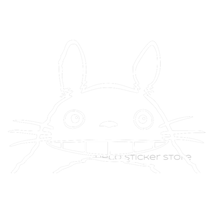 Sticker autocollant Totoro sourire Deco Sticker Store