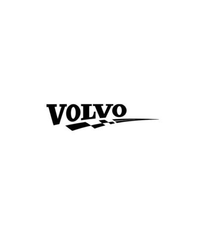 Sticker autocollant Volvo damier Deco Sticker Store