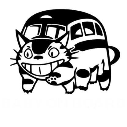 Sticker autocollant chat bus Totoro Deco Sticker Store