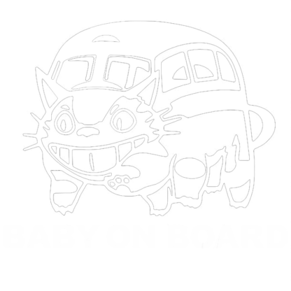 Sticker autocollant chat bus Totoro Deco Sticker Store