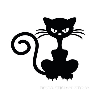 Sticker autocollant  chat vénère Deco Sticker Store