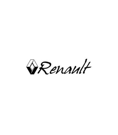 Sticker autocollant logo Renault écriture Deco Sticker Store