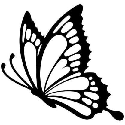 Sticker autocollant papillon taille et couleur au choix Deco Sticker Store