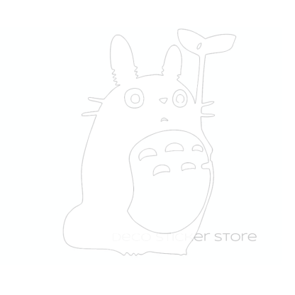 Sticker autocollant tailles et couleur au choix mon ami Totoro feuille Deco Sticker Store