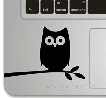 Sticker autocollant trackpad Apple  ❤️ hibou Deco Sticker Store