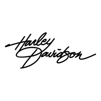 Sticker moto Harley Davidson signature modèle 3 Deco Sticker Store