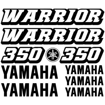 Stickers Yamaha 350 WARRIOR Deco Sticker Store