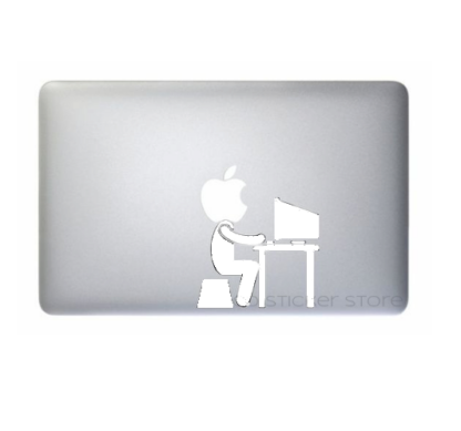 autocollant  Sticker MacBook bureau