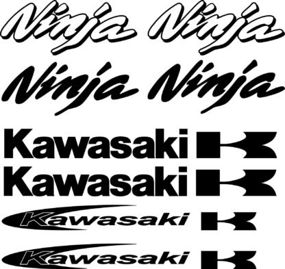 kit Stickers autocollant moto Kawasaki ninja Deco Sticker Store