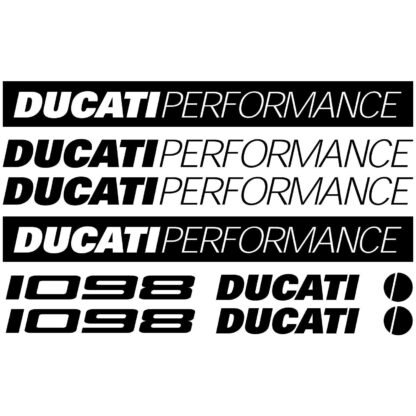 kit Stickers moto Ducati 1098 Deco Sticker Store
