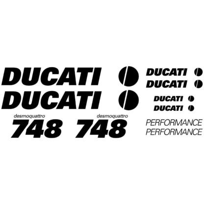 kit Stickers moto Ducati 748 desmoquattro Deco Sticker Store