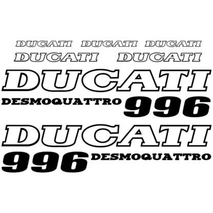kit Stickers moto Ducati 996 desmoquattro Deco Sticker Store
